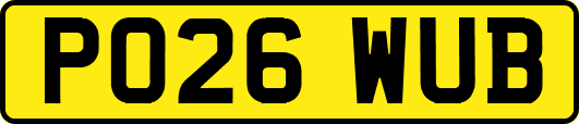 PO26WUB