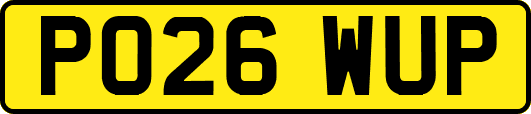 PO26WUP