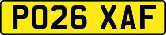PO26XAF