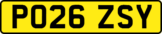 PO26ZSY