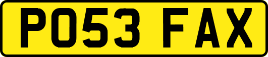 PO53FAX