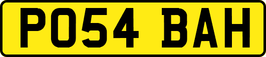 PO54BAH