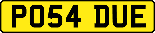 PO54DUE