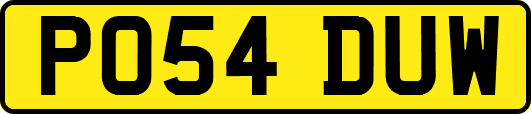PO54DUW