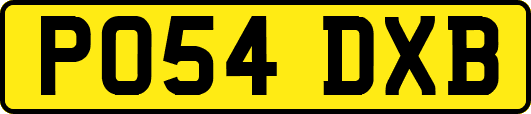 PO54DXB