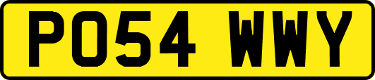 PO54WWY