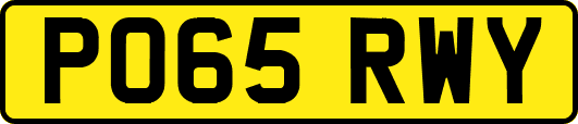 PO65RWY