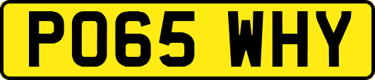PO65WHY