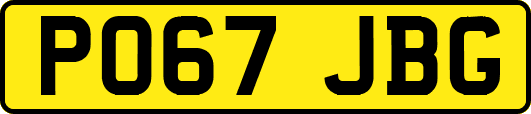 PO67JBG