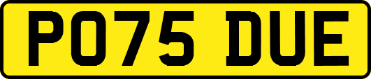 PO75DUE
