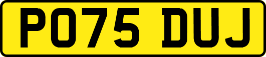 PO75DUJ