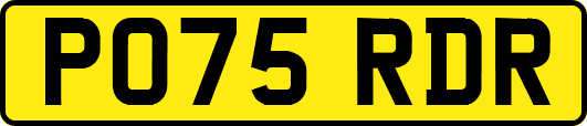 PO75RDR