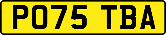 PO75TBA