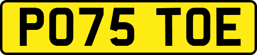 PO75TOE