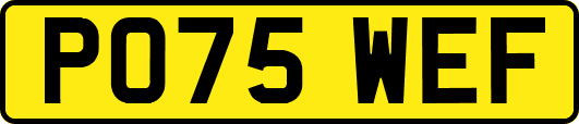 PO75WEF