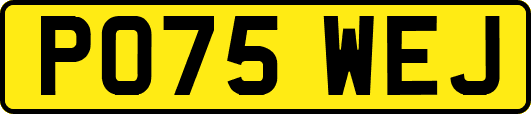 PO75WEJ