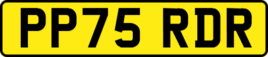 PP75RDR