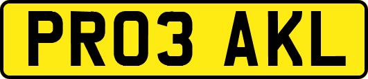 PR03AKL