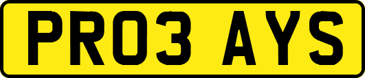 PR03AYS