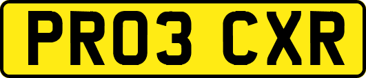 PR03CXR