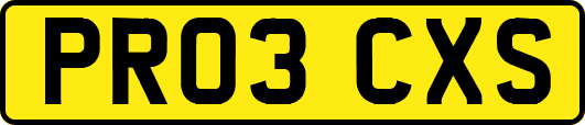 PR03CXS