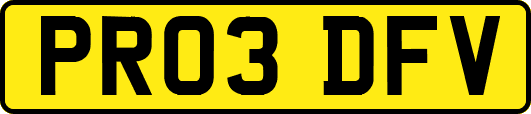 PR03DFV