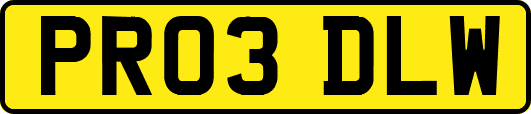 PR03DLW