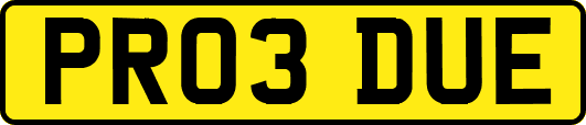 PR03DUE