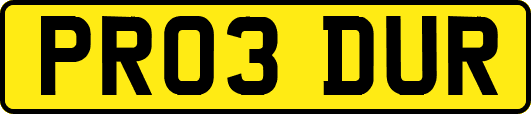 PR03DUR