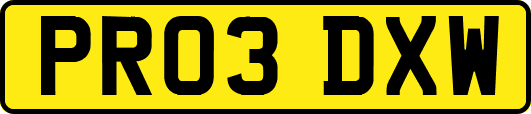 PR03DXW
