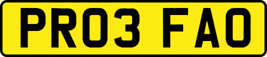 PR03FAO