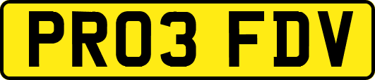 PR03FDV