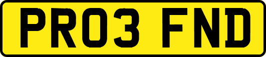 PR03FND