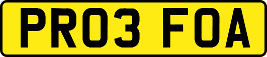 PR03FOA