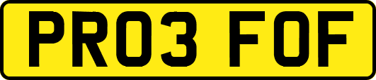 PR03FOF