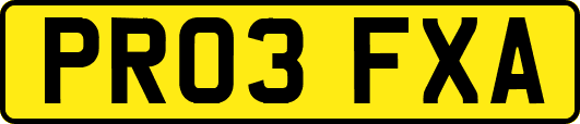 PR03FXA