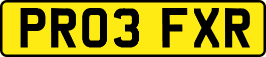 PR03FXR