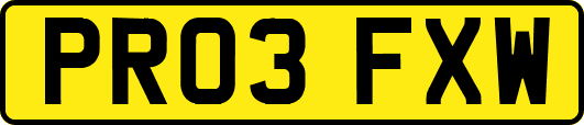 PR03FXW