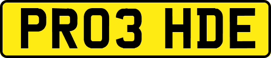 PR03HDE