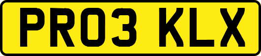 PR03KLX