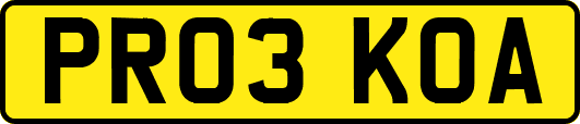 PR03KOA