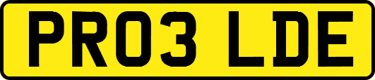 PR03LDE