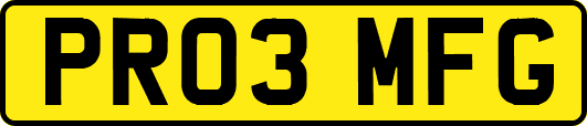 PR03MFG