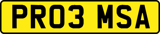 PR03MSA