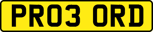 PR03ORD