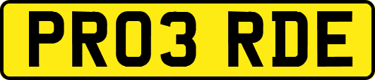PR03RDE