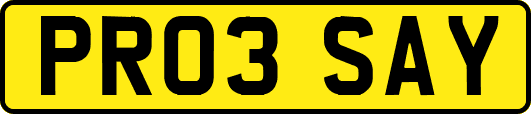 PR03SAY