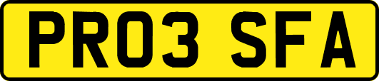 PR03SFA