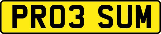 PR03SUM