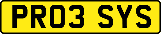 PR03SYS